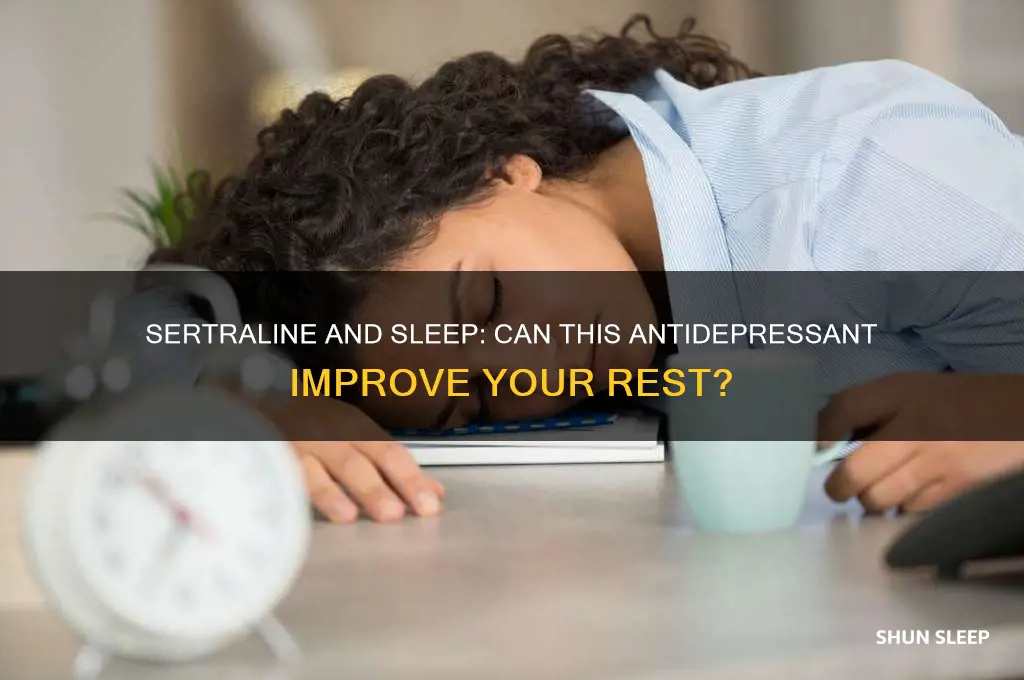 do sertraline help you sleep
