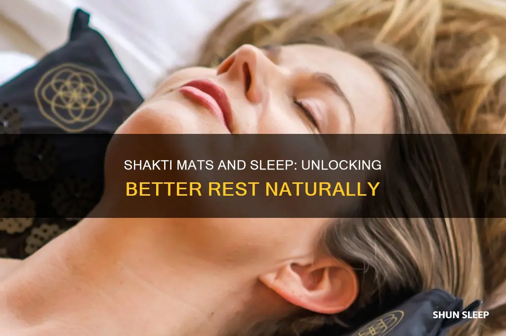 do shakti mats help with sleep