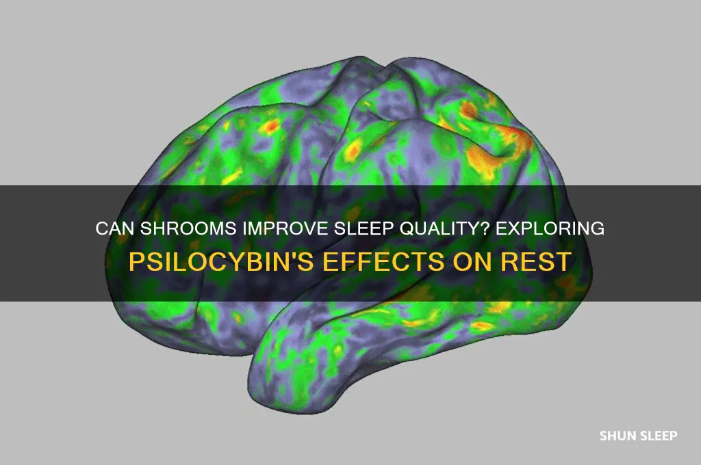 do shrooms help sleep