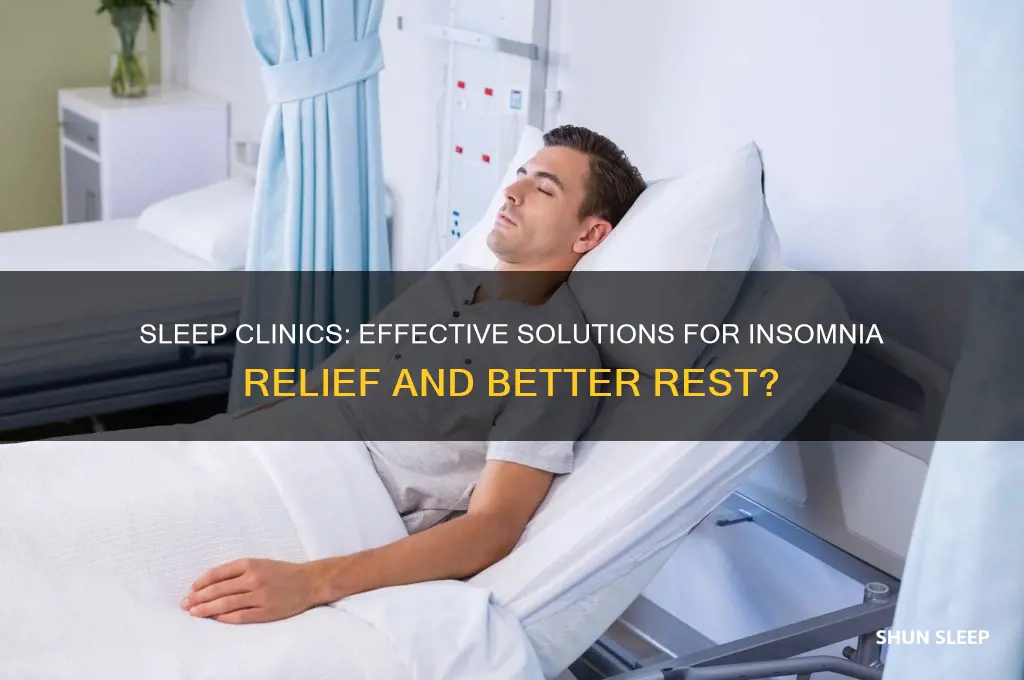 do sleep clinics help insomnia