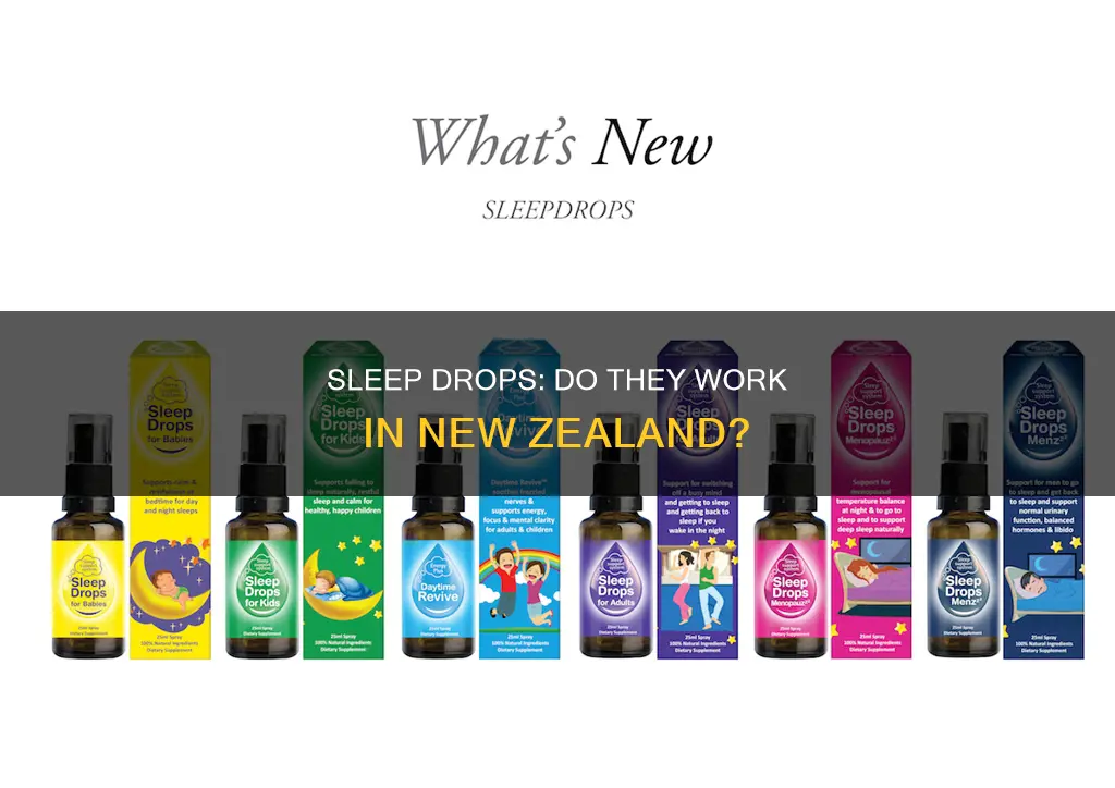 do sleep drops work nz