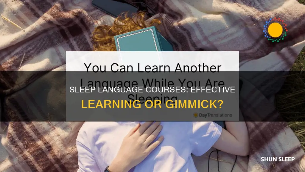 do sleep language courses really work
