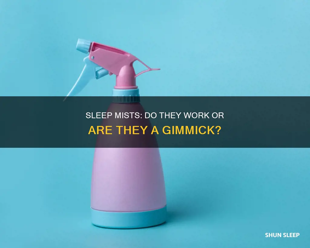 do sleep mists work