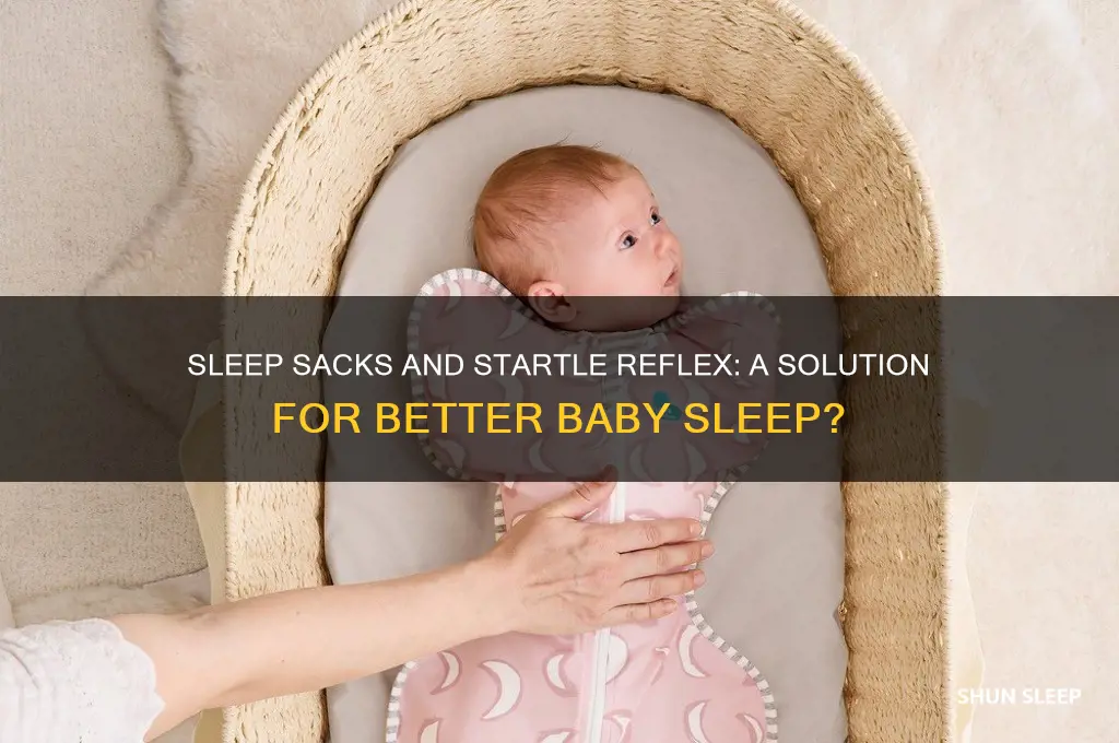 do sleep sacks help with startle reflex