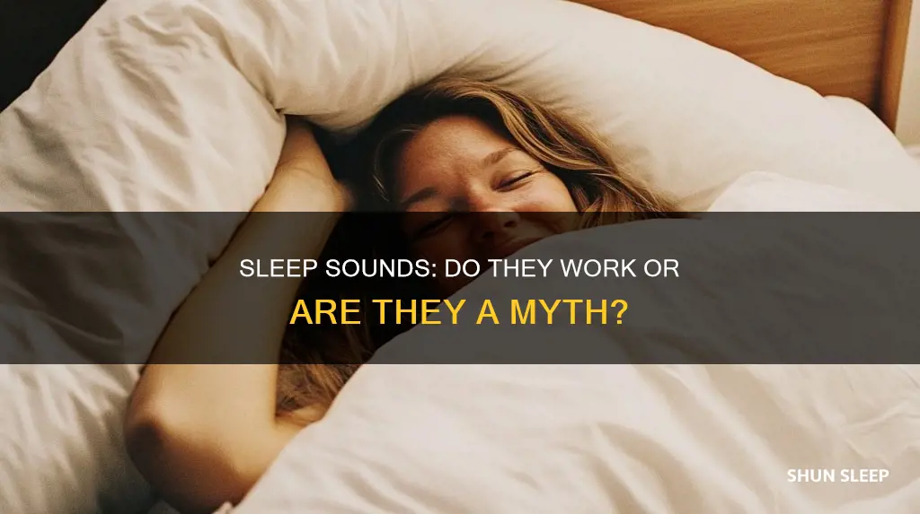 do sleep sounds really work