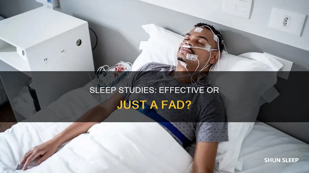 do sleep studies really work