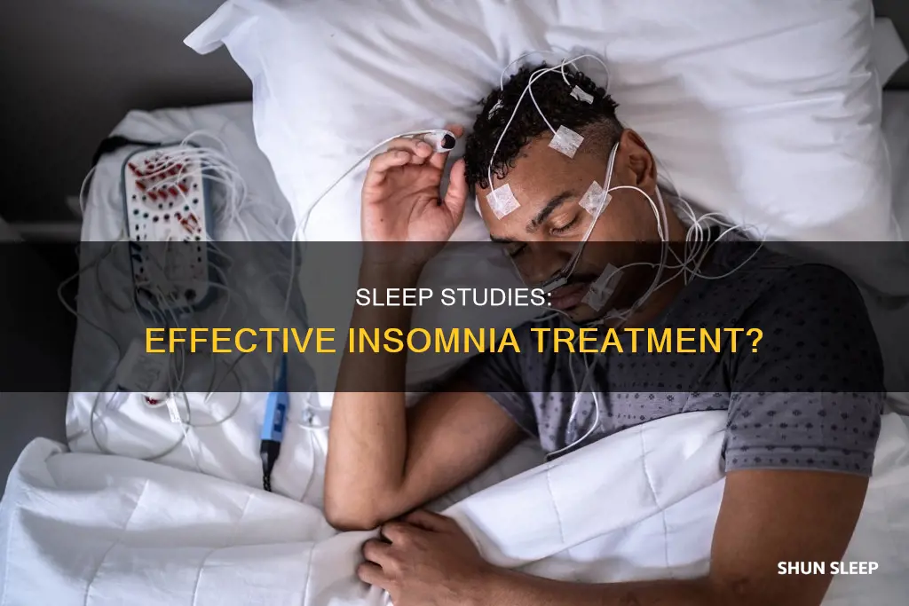 do sleep studies work for insomnia