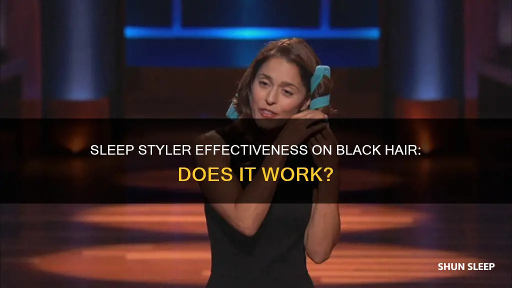 do sleep stylers work on black hair
