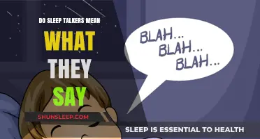 Sleep Talkers: Do They Mean It?