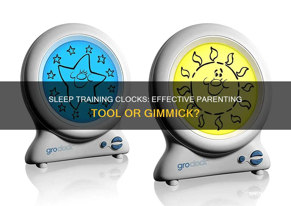 do sleep training clocks work