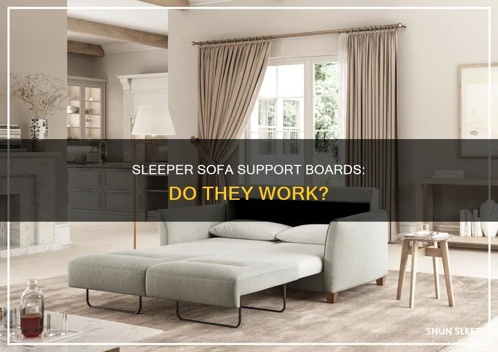 do sleeper sofa support boards reaaly work