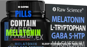 Sleeping Pills and Melatonin: What's the Connection?