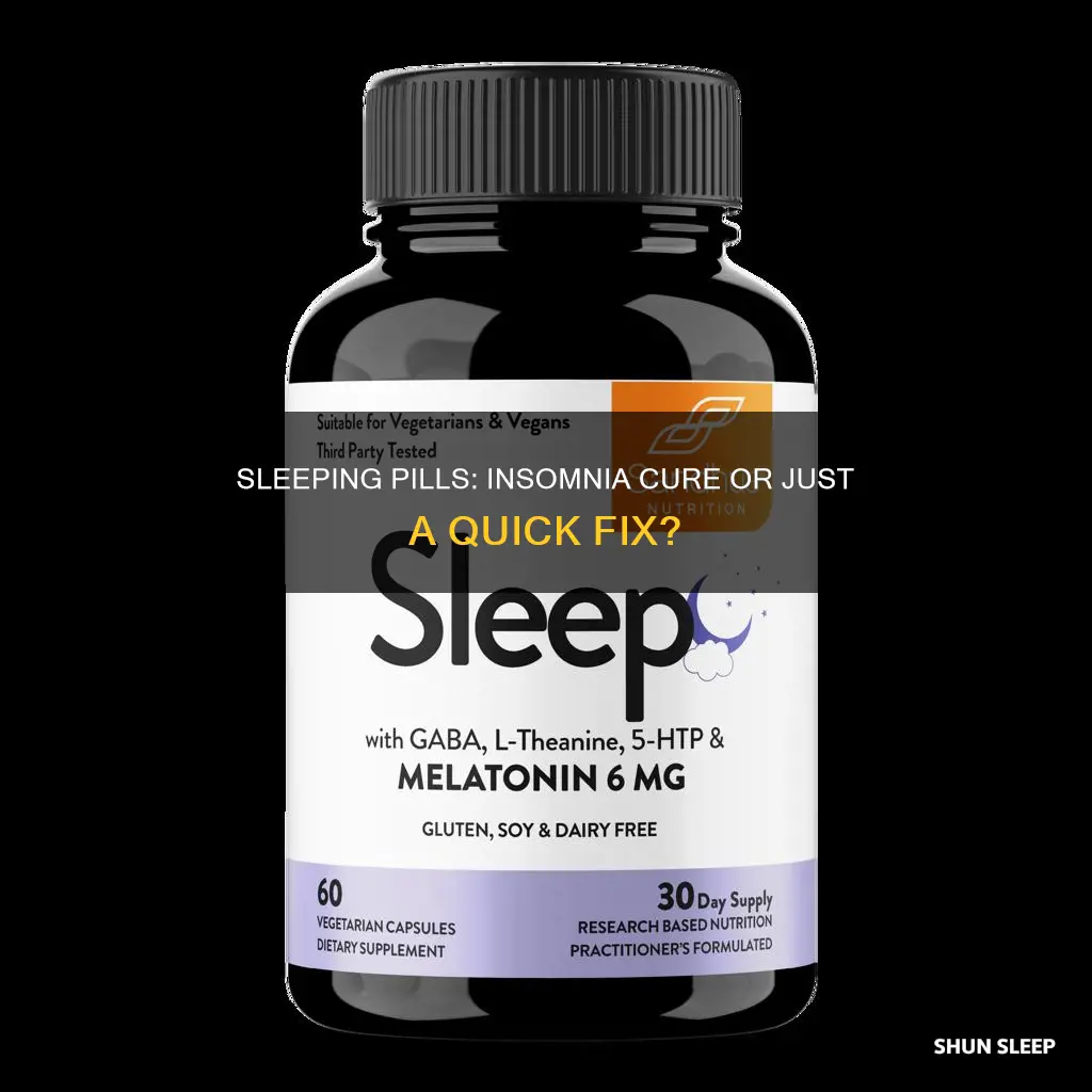 do sleeping pills cure insomnia