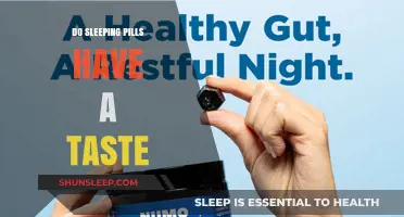 Sleeping Pills: Do They Have a Taste?