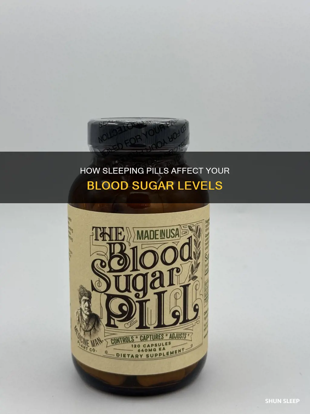 do sleeping pills raise blood sugar