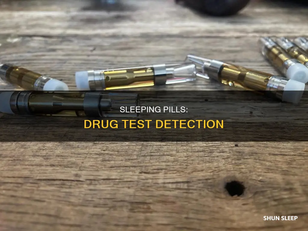 do sleeping pills show on drug tests remeron