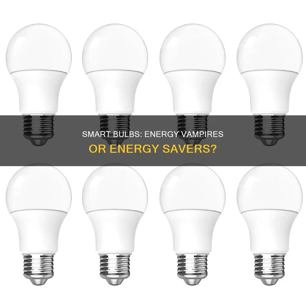 do smart bulbs use energy when sleeping