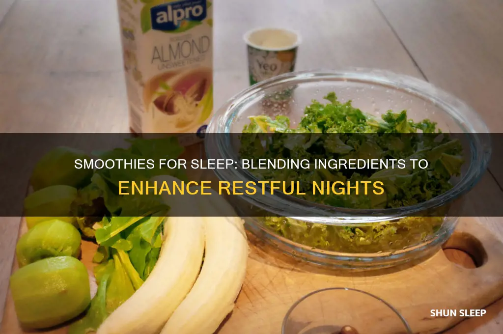 do smoothies help you sleep