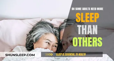 Sleep Needs: Why Some Adults Require More Shut-Eye