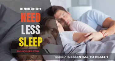 Sleep Needs: Are Some Children Sleep-Efficient?
