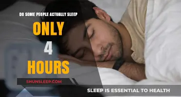 Unraveling the Myth: Can Humans Thrive on Just 4 Hours of Sleep?