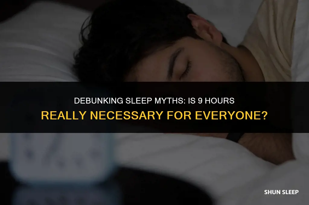 do some people need 9 hours of sleep