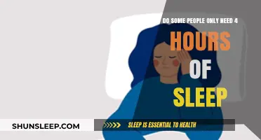 Unlocking the Mystery: Can Some People Thrive on Just 4 Hours of Sleep?
