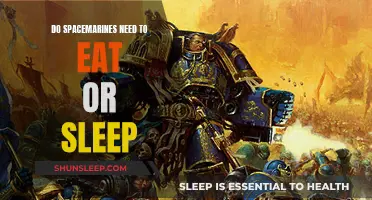 Space Marines: Sustenance, Sleep, and Their Superhuman Needs