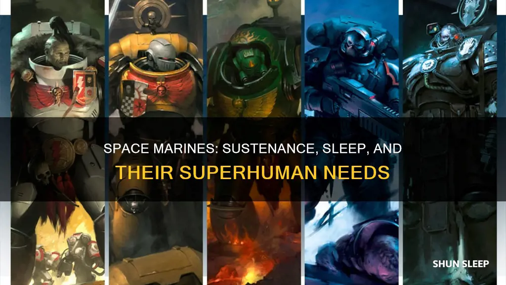 do spacemarines need to eat or sleep