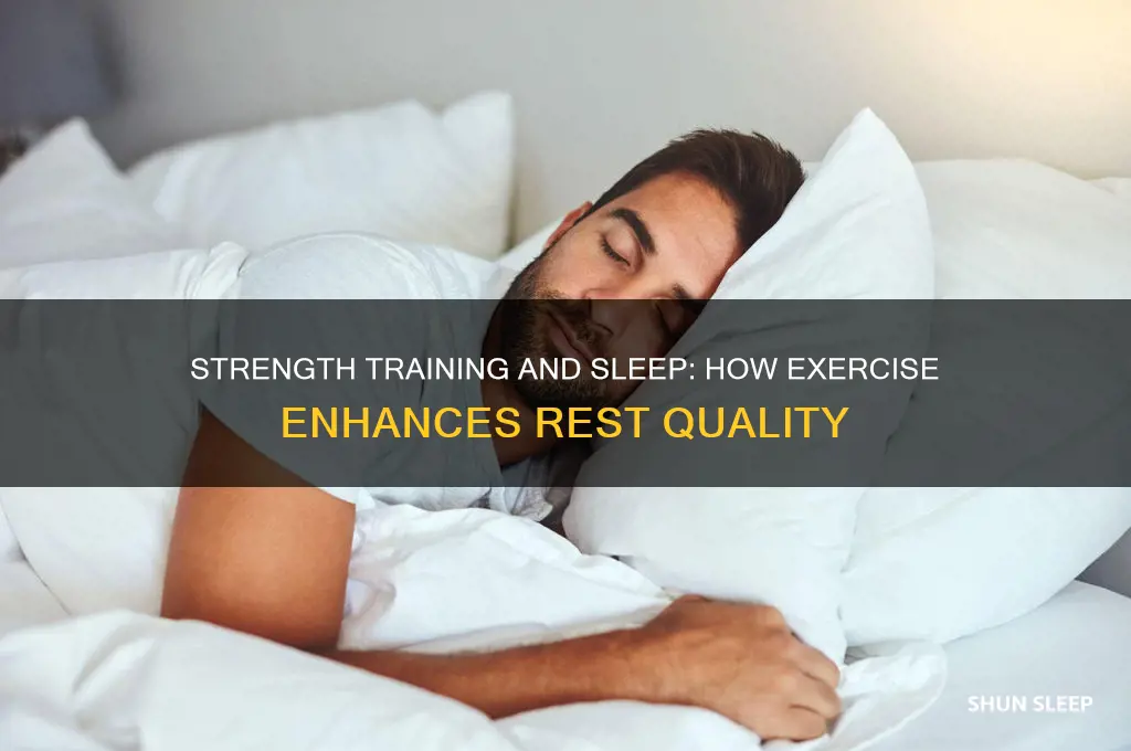 do strength exercises help with sleep