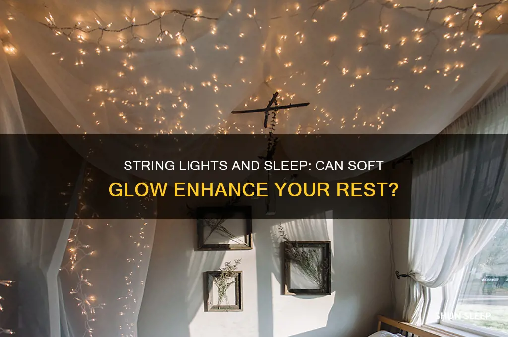do string lights help you sleep