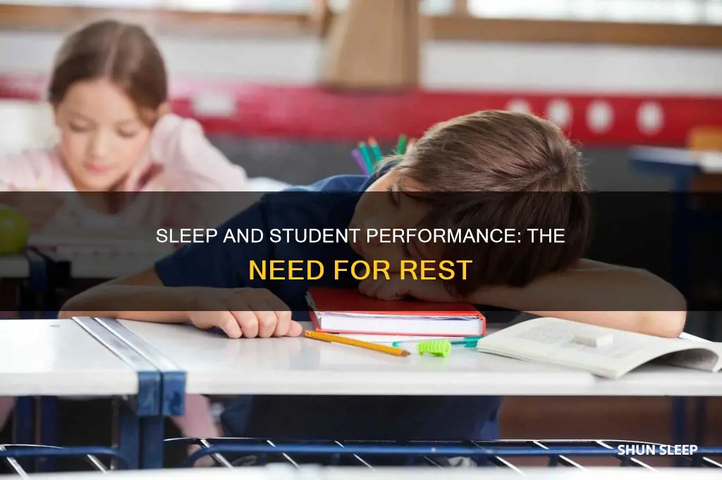 do student need sleep to work in class