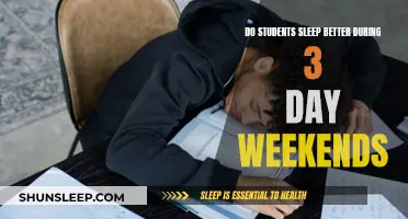 Sleep Patterns: Weekend Impact on Student Rest