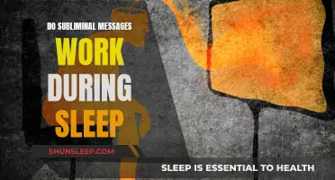 Do Subliminal Messages Affect Our Minds While We Sleep?