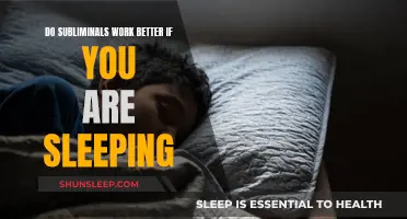 Sleep and Subliminals: Do They Work Better Together?