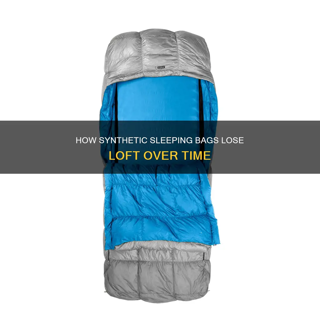 do synthetic sleeping bags lose their loft