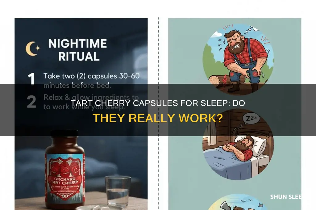 do tart cherry capsules help you sleep