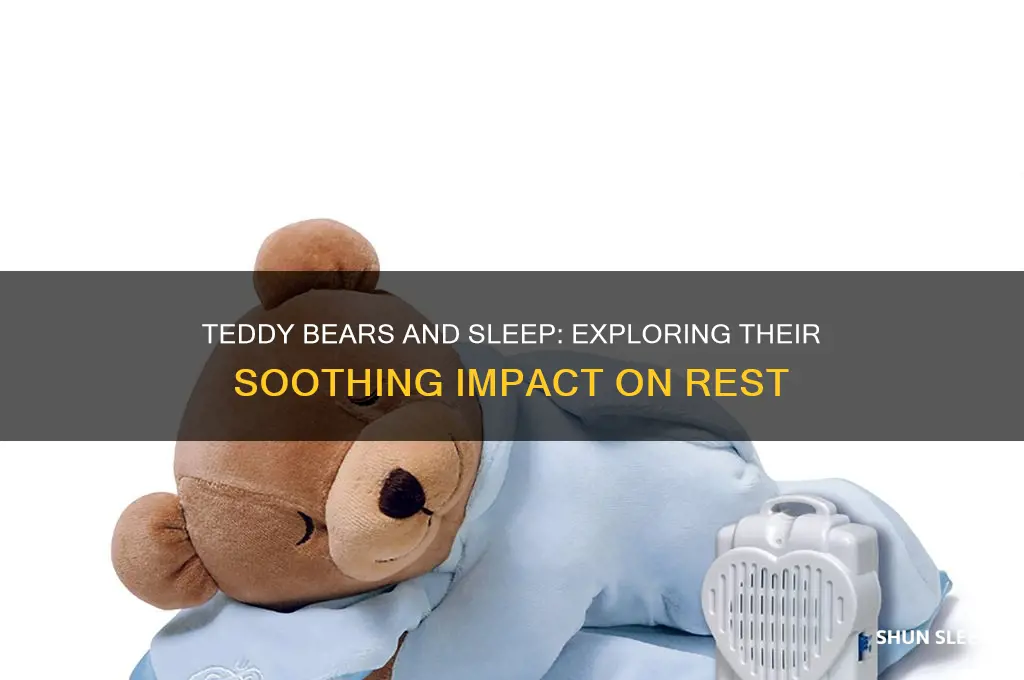 do teddy bears help us sleep