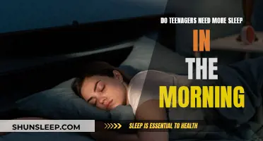 Sleep and Teenagers: Morning Routines Need to Change