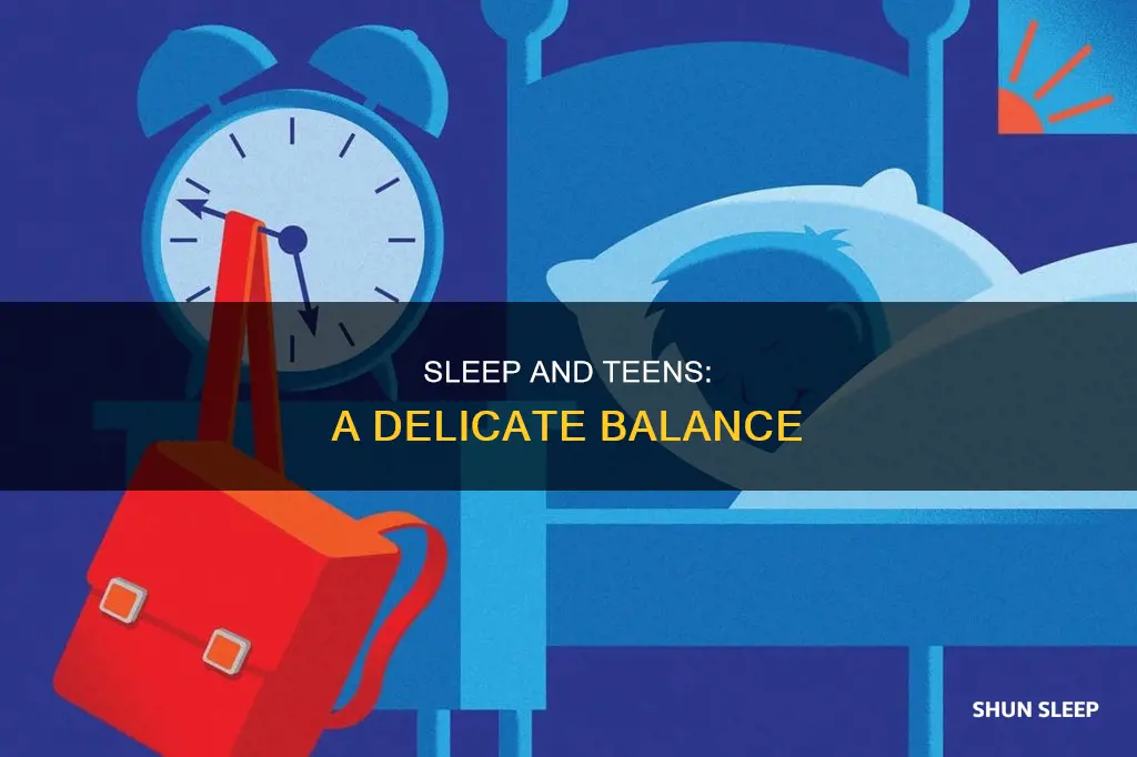 do teens need sleep