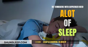 Sleep Needs of Teenagers with Asperger's Syndrome