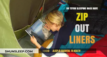 Teyon Sleeping Bags: Zip-Out Liners for Comfort