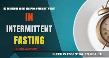 Does Overnight Sleep Count Towards Intermittent Fasting Hours?