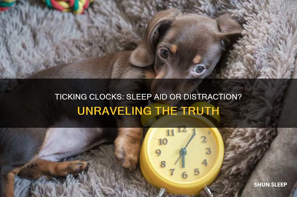 do ticking clocks help you sleep
