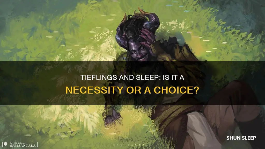 do tieflings need sleep