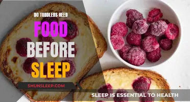 Food Before Sleep: What Toddlers Really Need