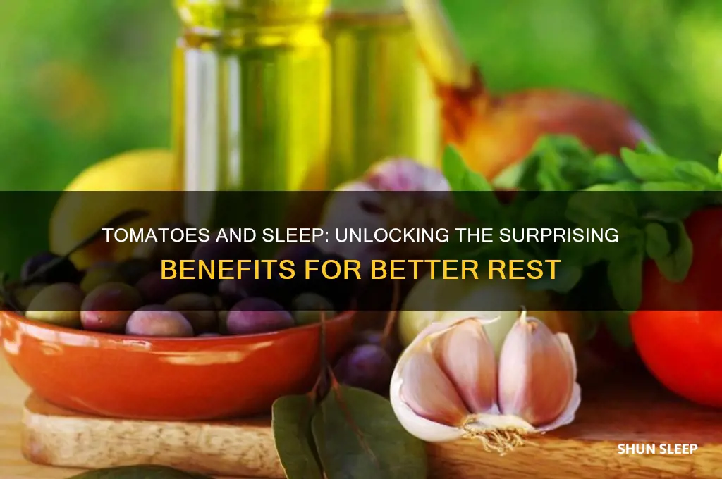 do tomatoes help you sleep