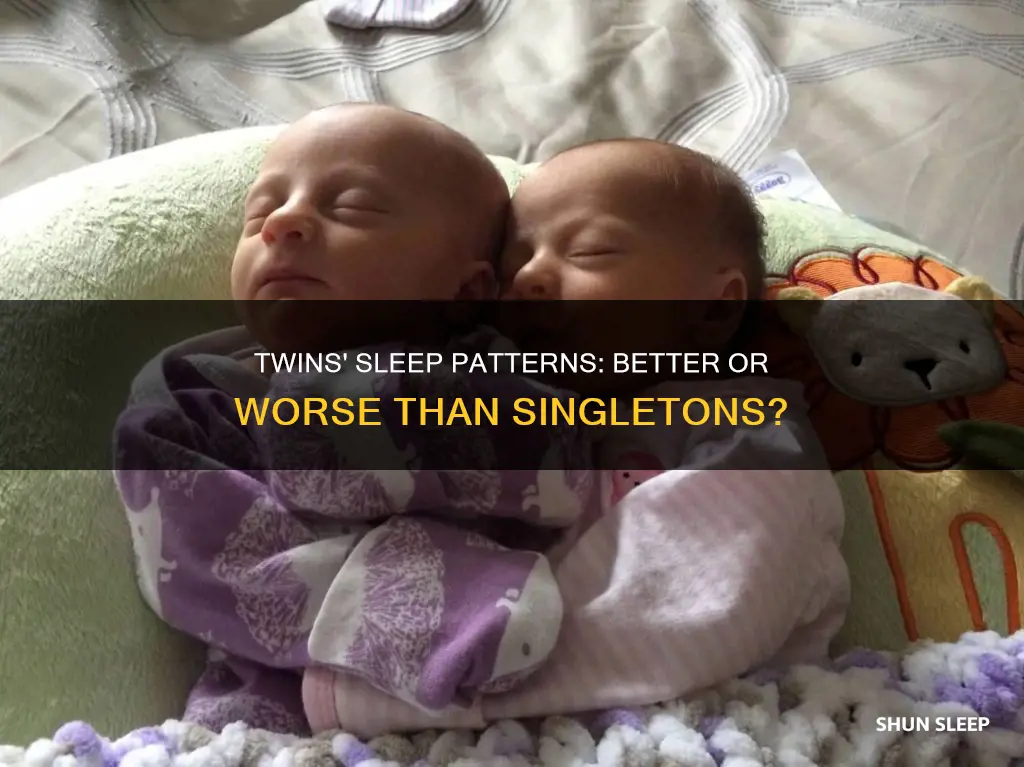 do twins sleep better than singletons