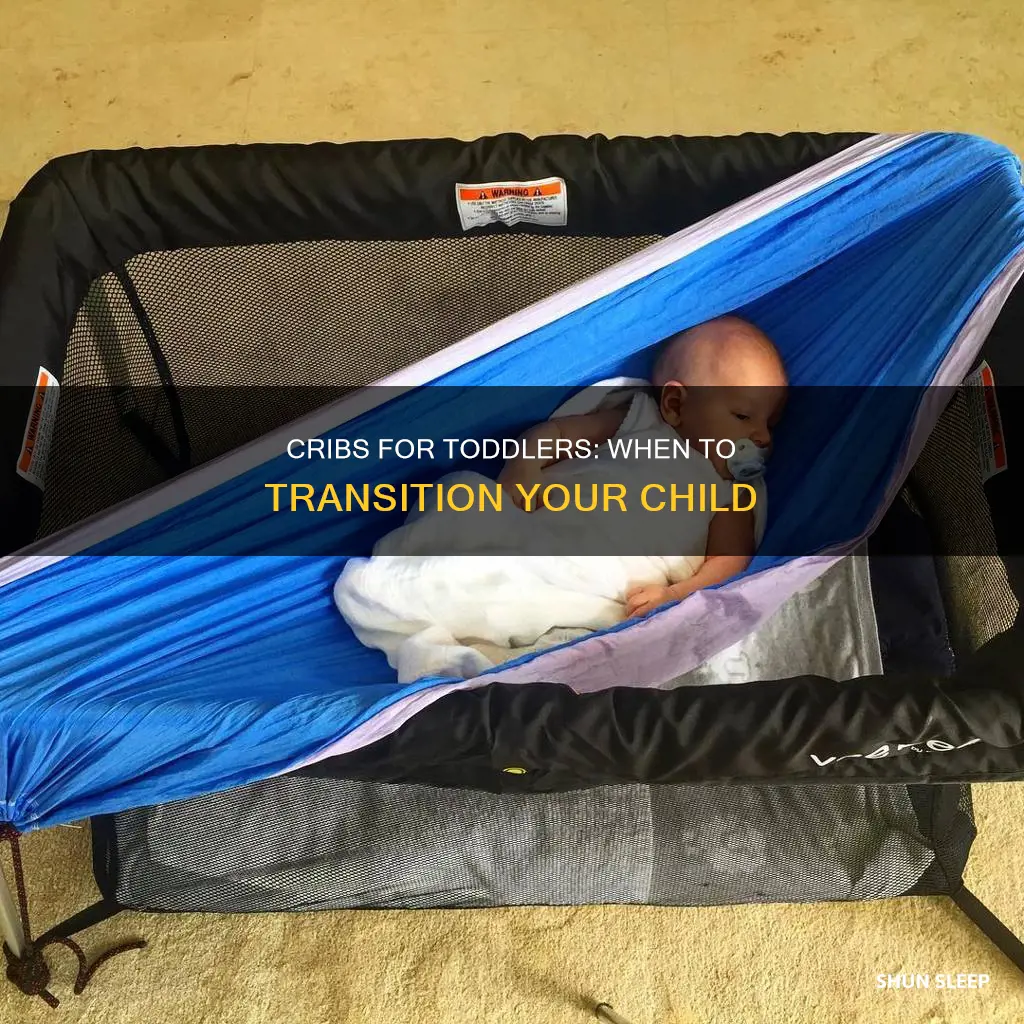 do two year olds sleep in cribs