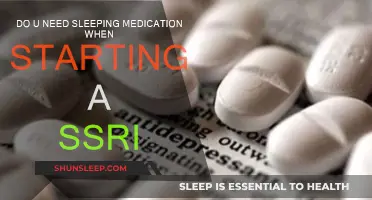 SSRI and Sleep: Do You Need Extra Help?